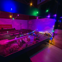 Miniature LED Christmas Fairy Lights for Model Railways and Dioramas