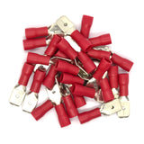 30x Male Tab Connectors - ModelSigns Wiring Starter Kit Extra Parts
