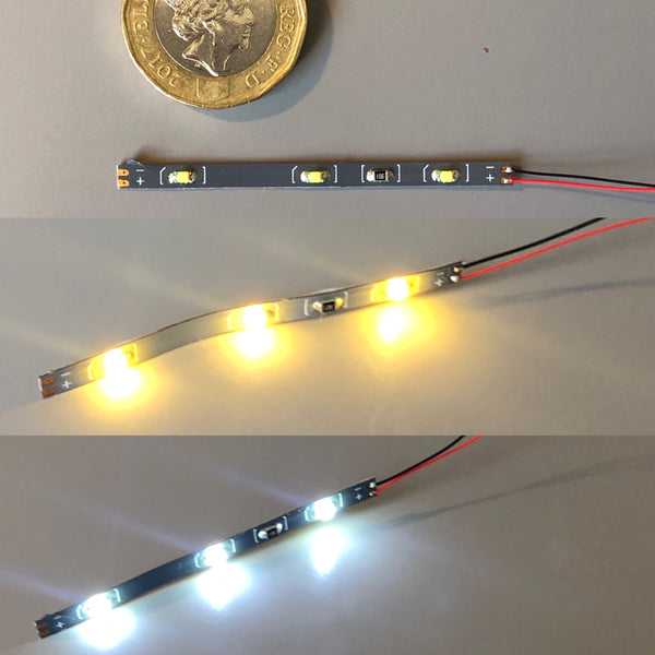12v Miniature LED Strip for model building interior lighting