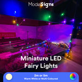 Miniature LED Christmas Fairy Lights for Model Railways and Dioramas